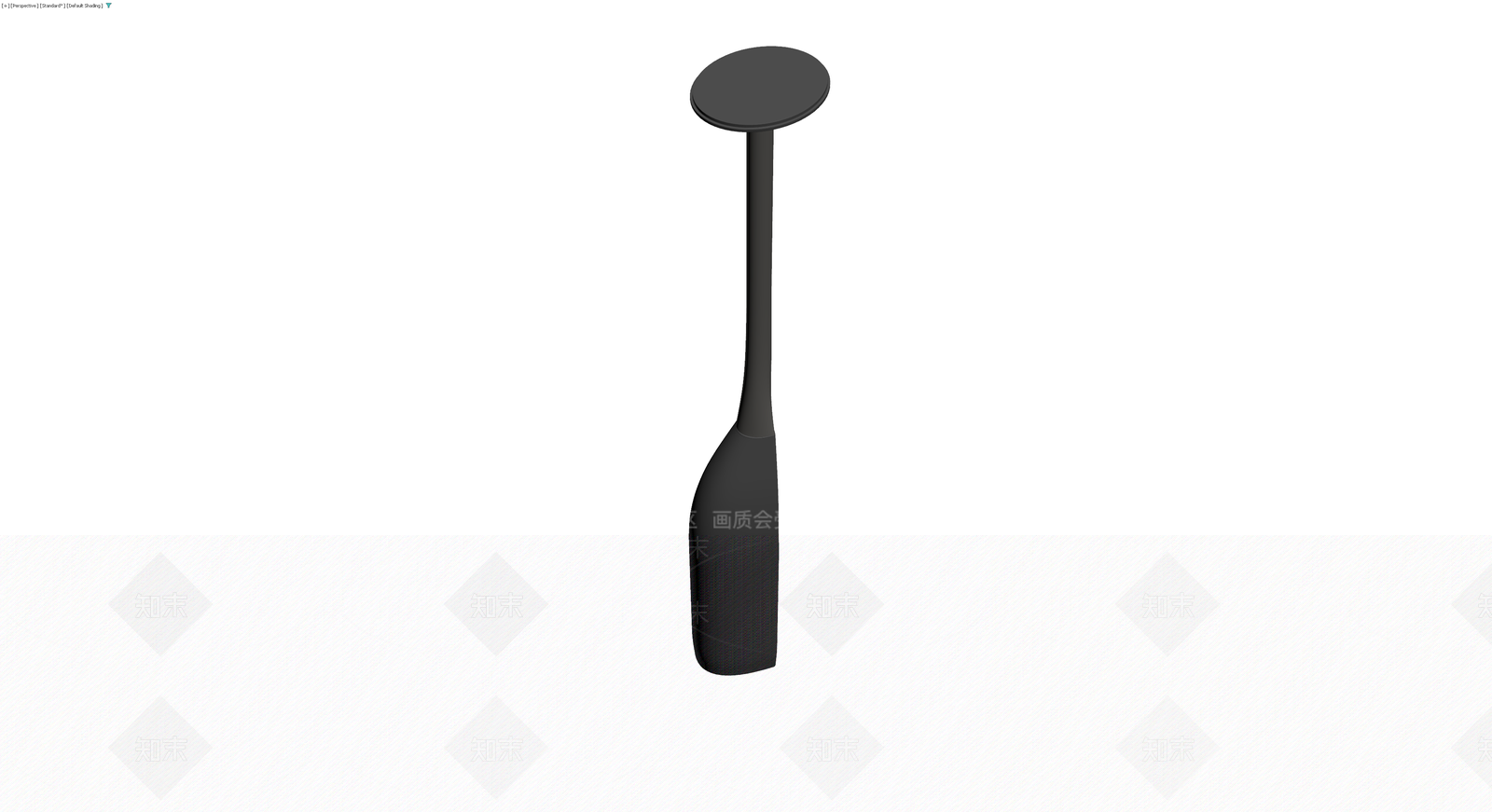 黑色多功能长柄厨具3D模型下载【ID:1230097458】