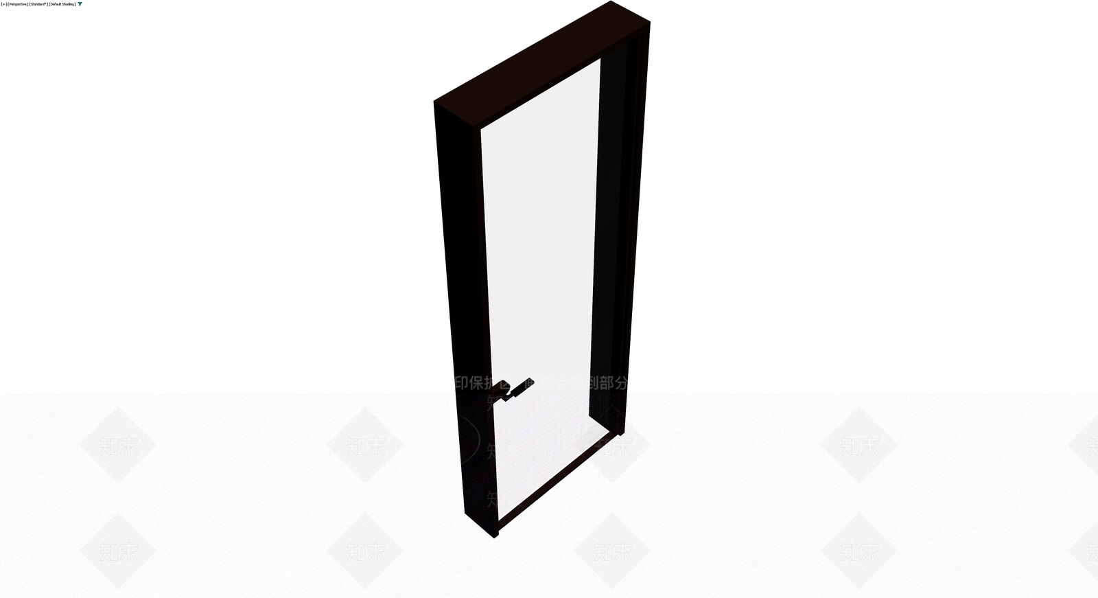 深框白色成品门体3D模型下载【ID:1229890954】
