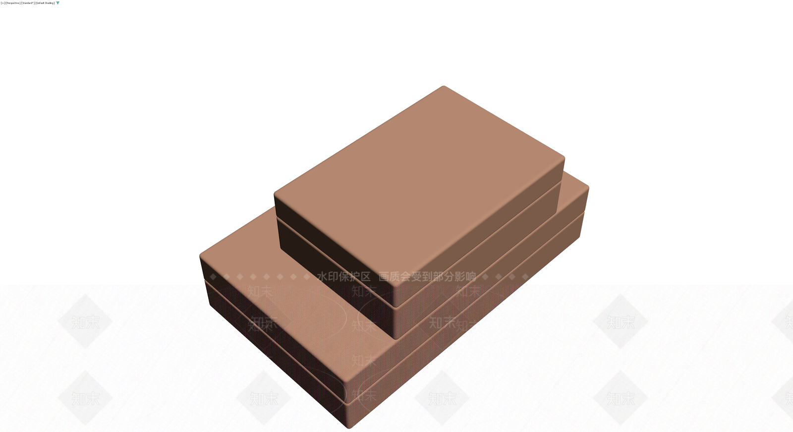 双层收纳盒组合3D模型下载【ID:1230614637】