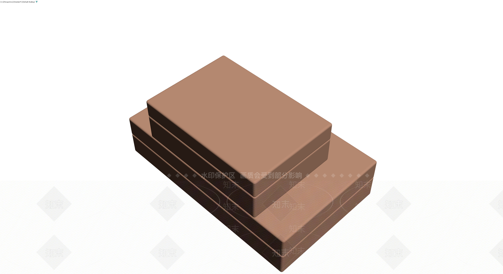 双层收纳盒组合3D模型下载【ID:1230614637】