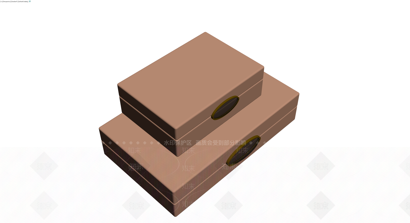 双层收纳盒组合3D模型下载【ID:1230614637】