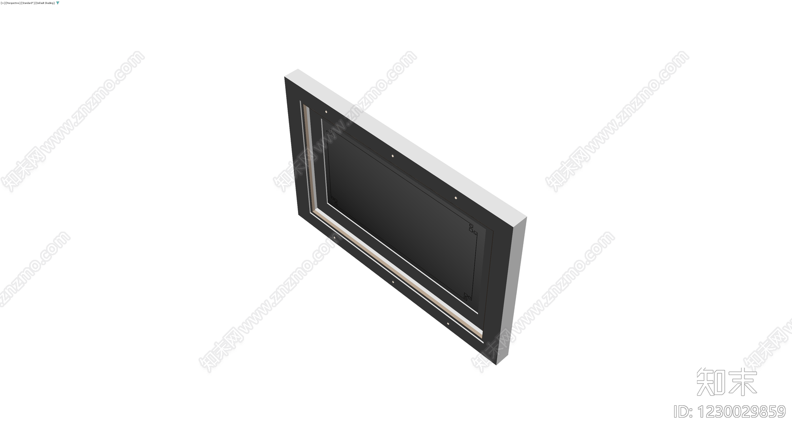装饰边框面板模型3D模型下载【ID:1230029859】
