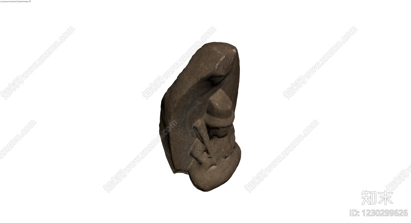 石质人物浮雕摆件3D模型下载【ID:1230299626】