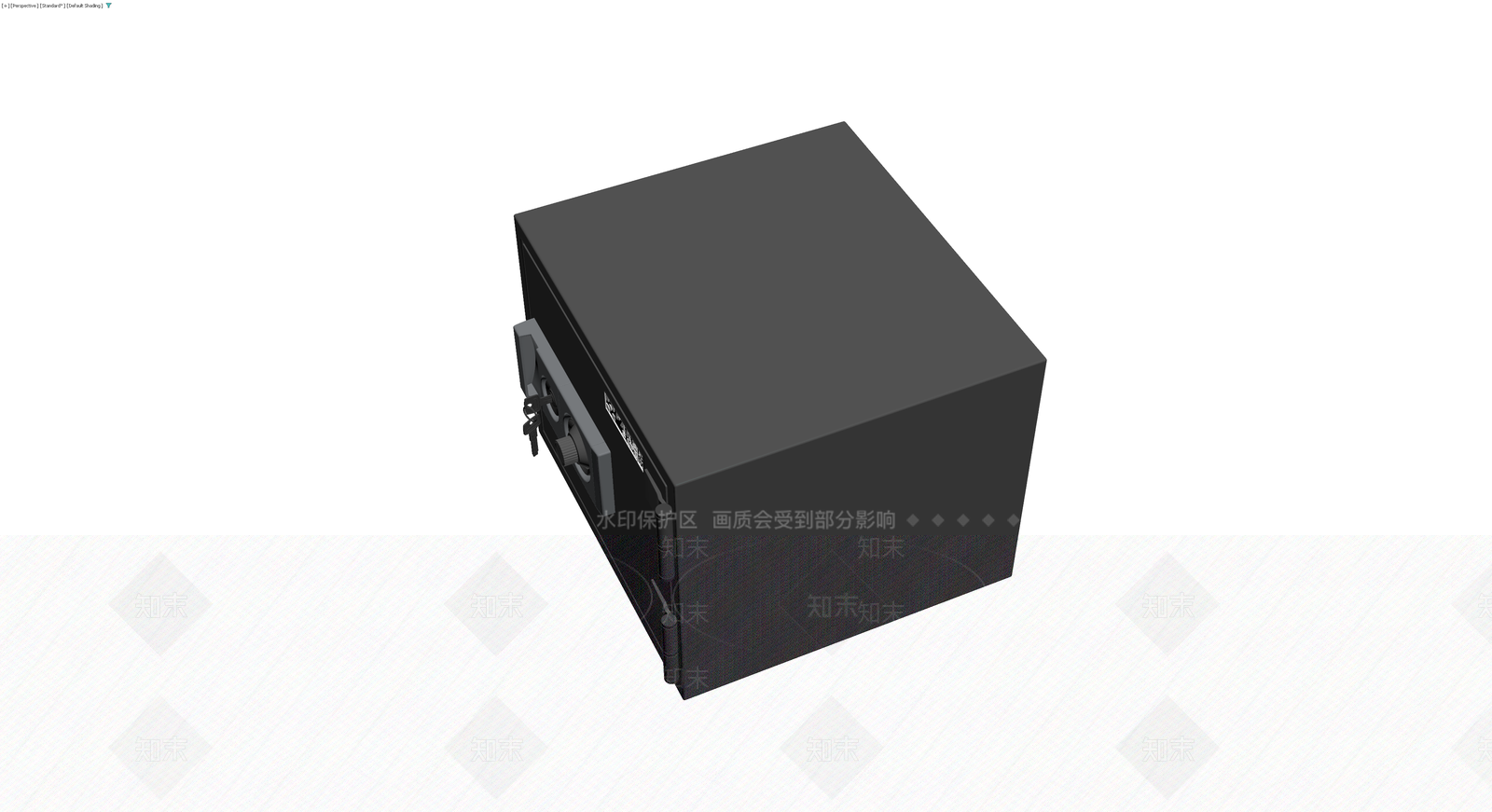 PAKS保险柜组合锁具3D模型下载【ID:1229900577】