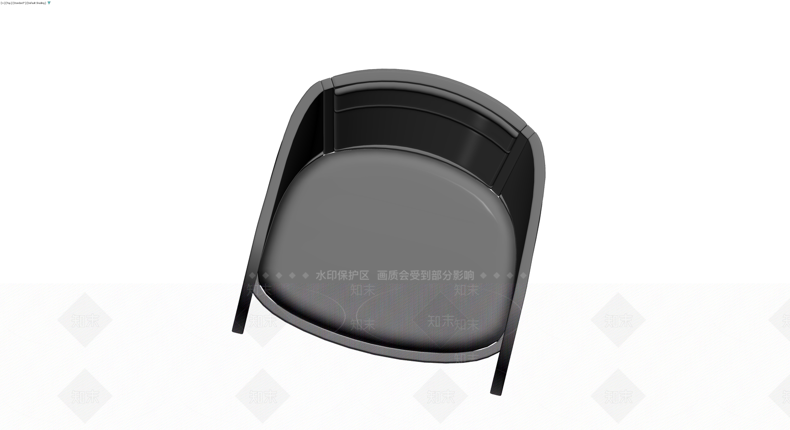 现代风格单人沙发椅3D模型下载【ID:1230386342】