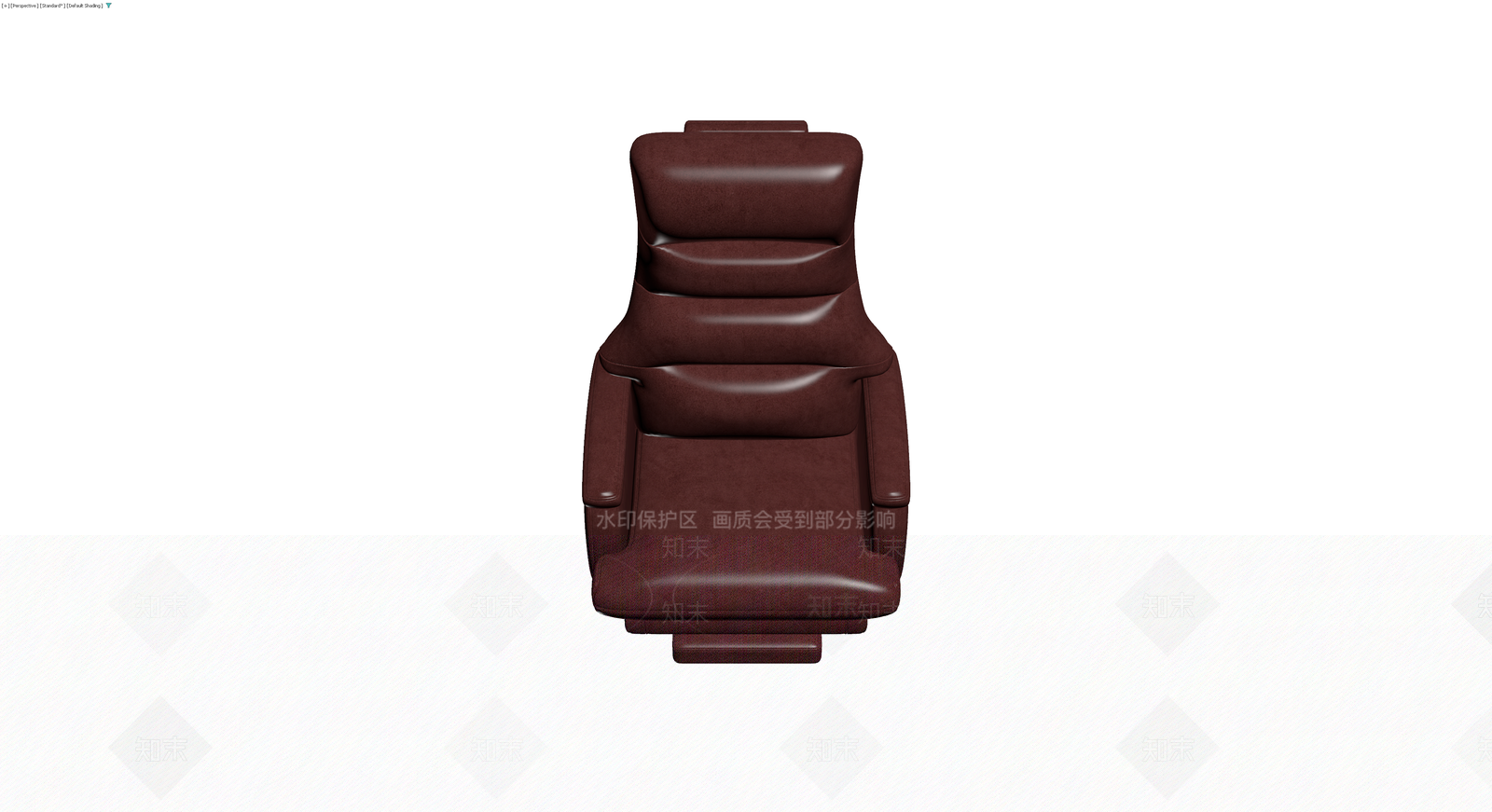 深红棕色电动功能沙发3D模型下载【ID:1229969358】