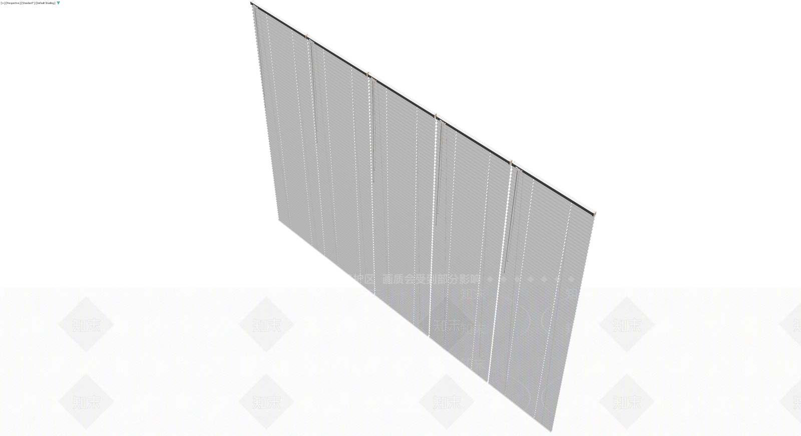百叶窗组件3D模型下载【ID:1230766427】