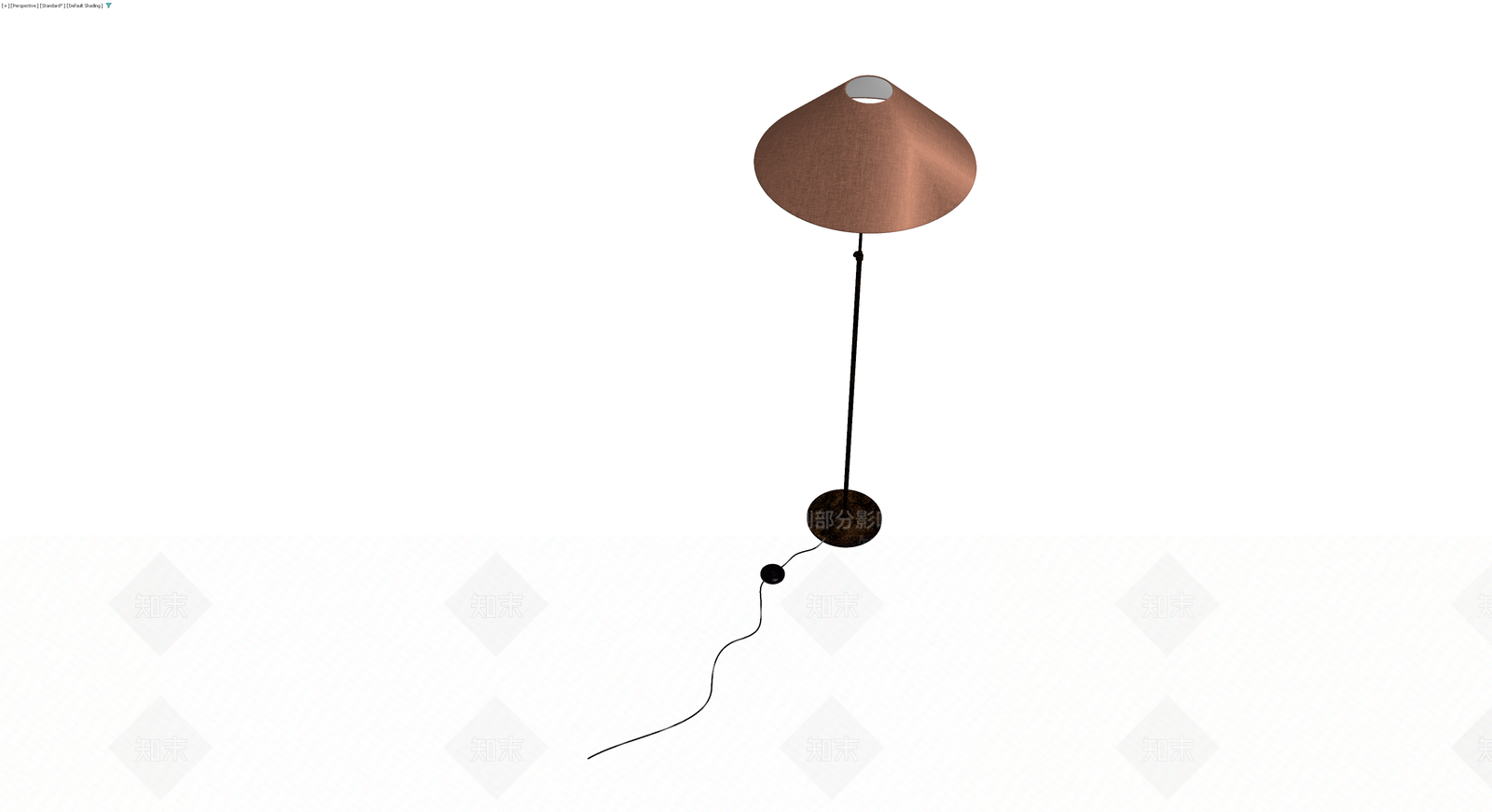 简约落地灯3D模型下载【ID:1230090431】