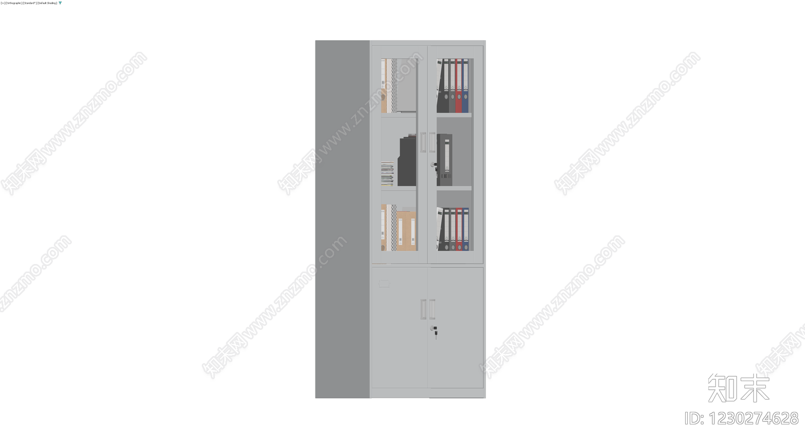 带藏品文件柜3D模型下载【ID:1230274628】