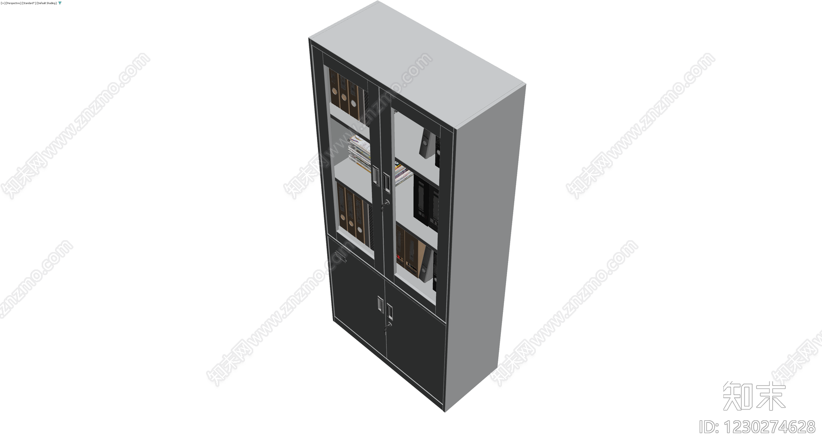 带藏品文件柜3D模型下载【ID:1230274628】
