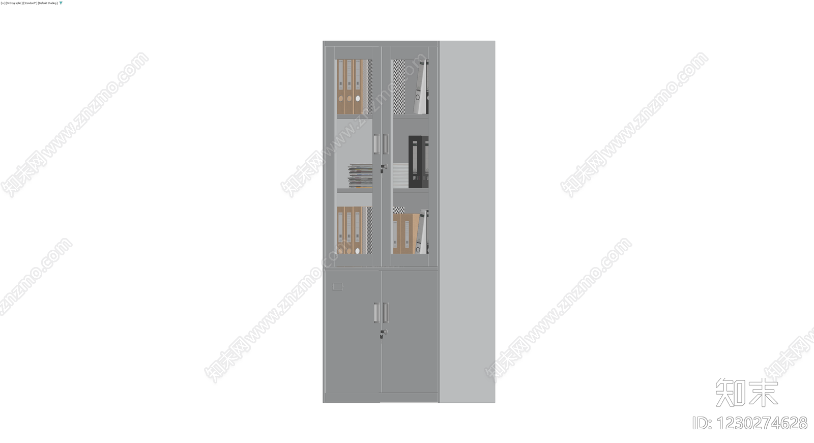 带藏品文件柜3D模型下载【ID:1230274628】