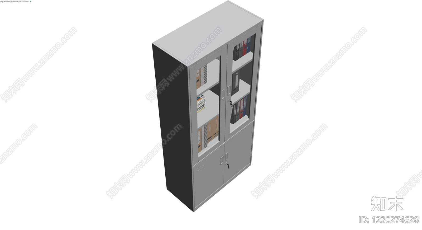 带藏品文件柜3D模型下载【ID:1230274628】
