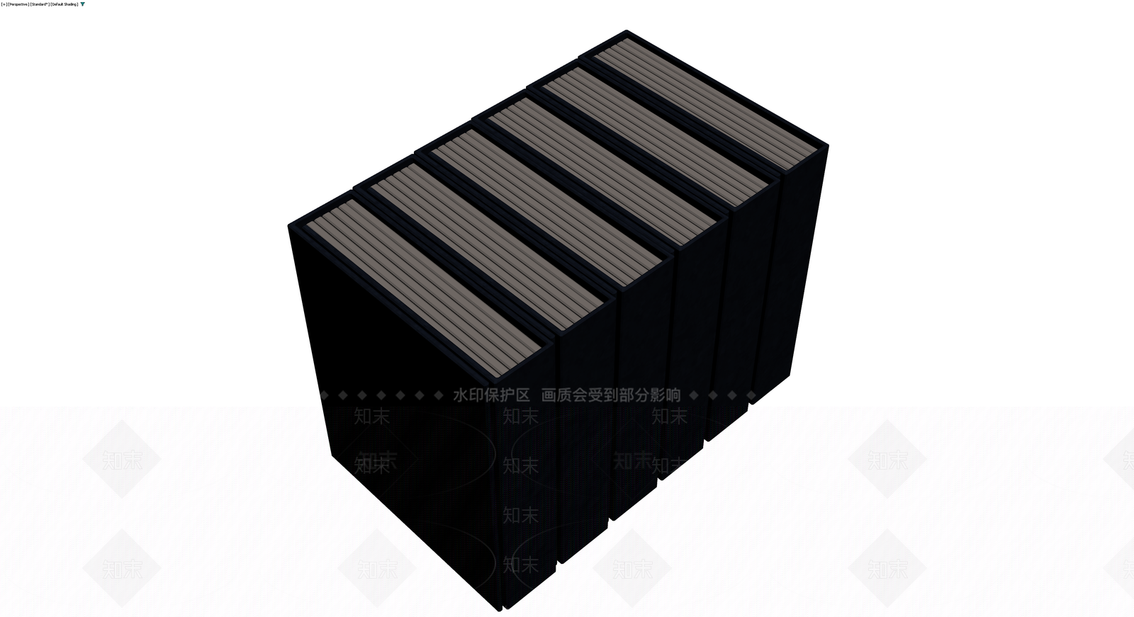 精装书籍组合3D模型下载【ID:1230167311】