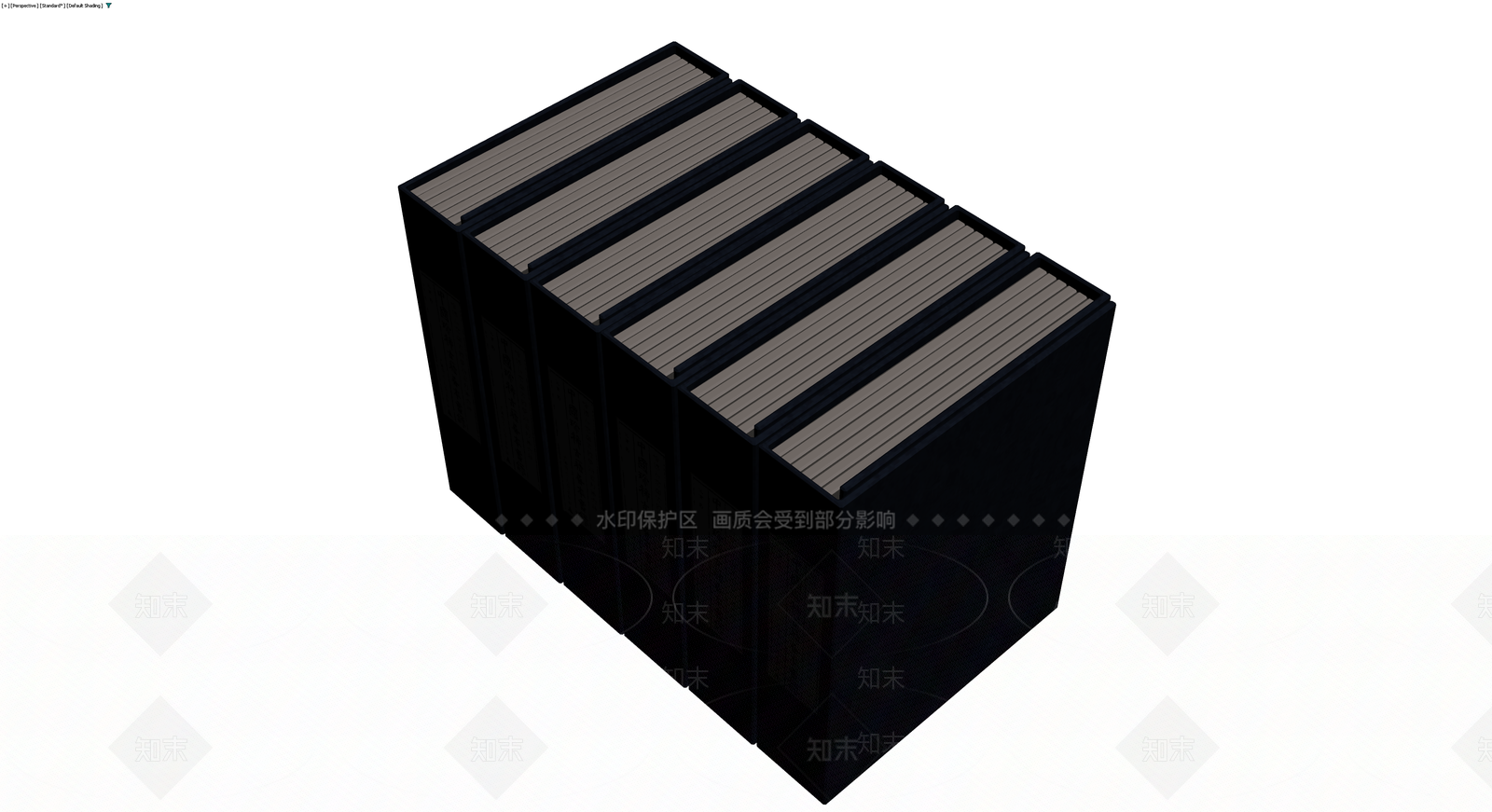 精装书籍组合3D模型下载【ID:1230167311】