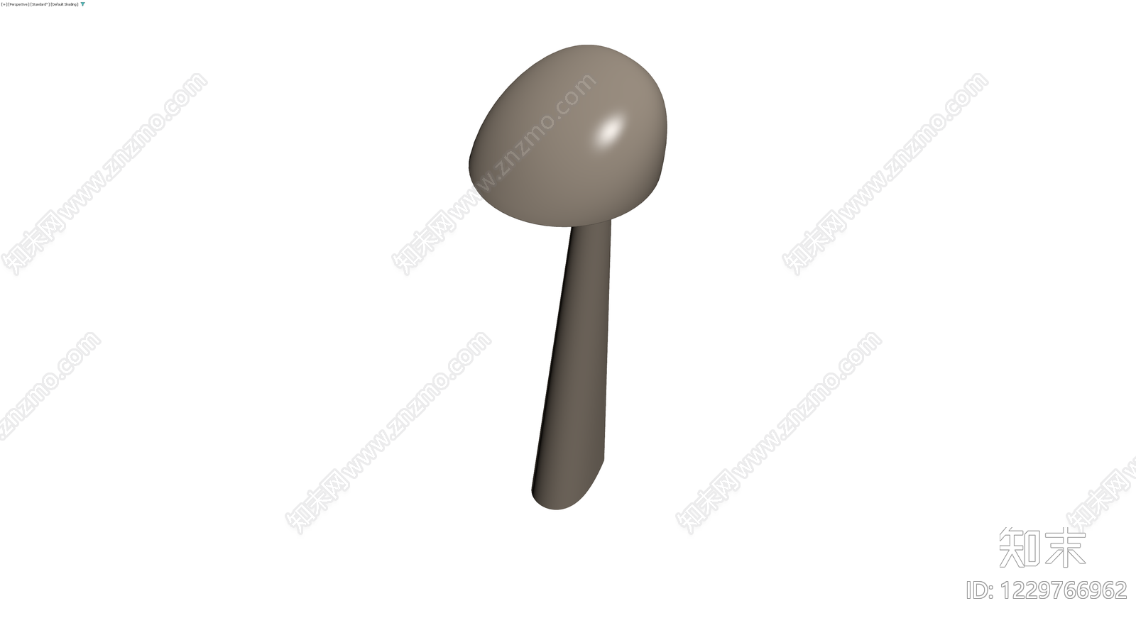 蘑菇造型落地灯3D模型下载【ID:1229766962】
