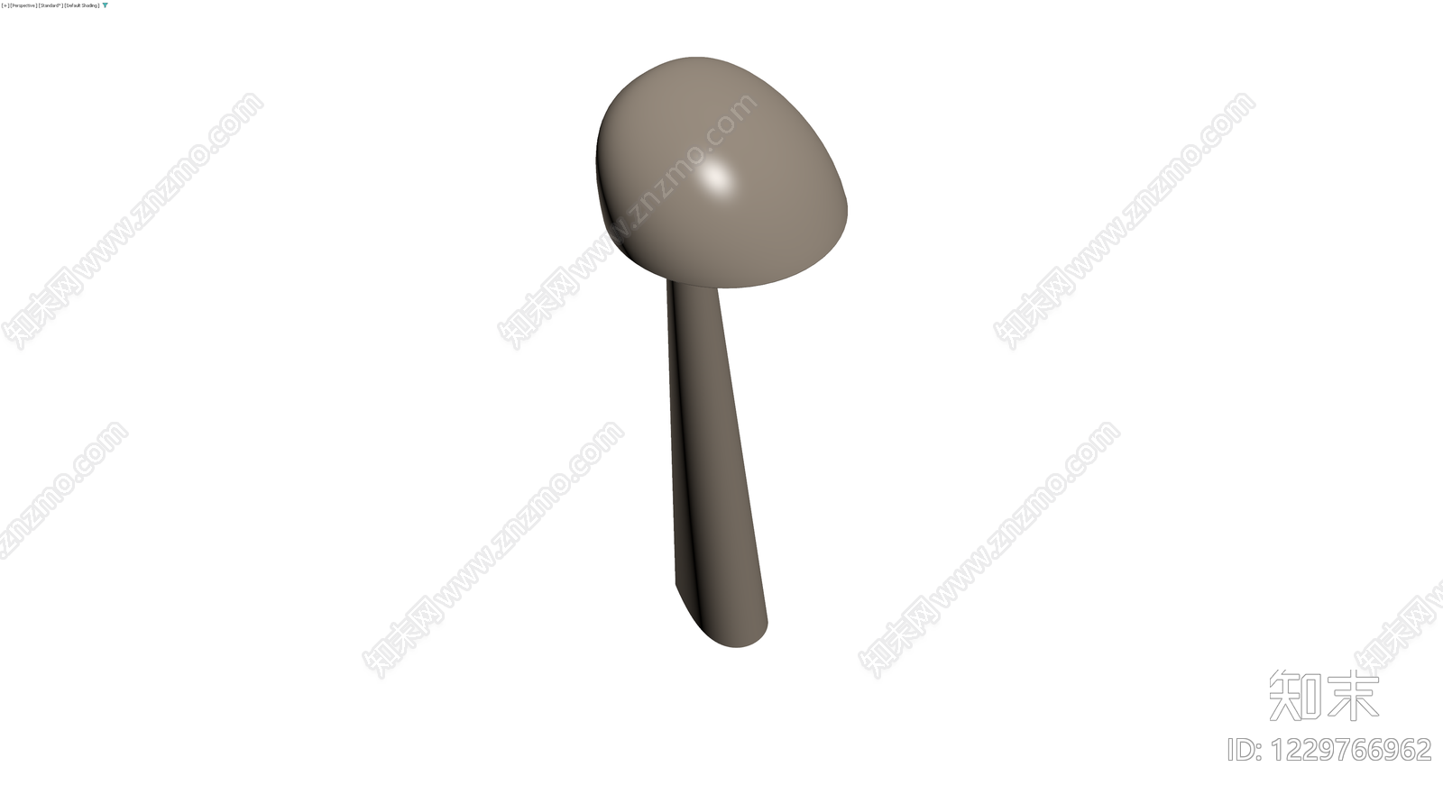 蘑菇造型落地灯3D模型下载【ID:1229766962】