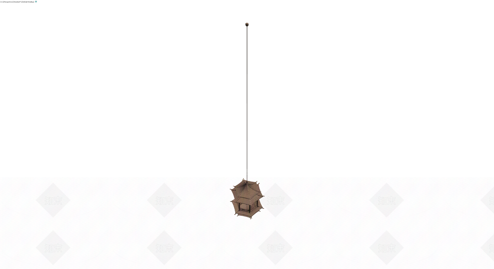 中式多层吊灯3D模型下载【ID:1229887313】