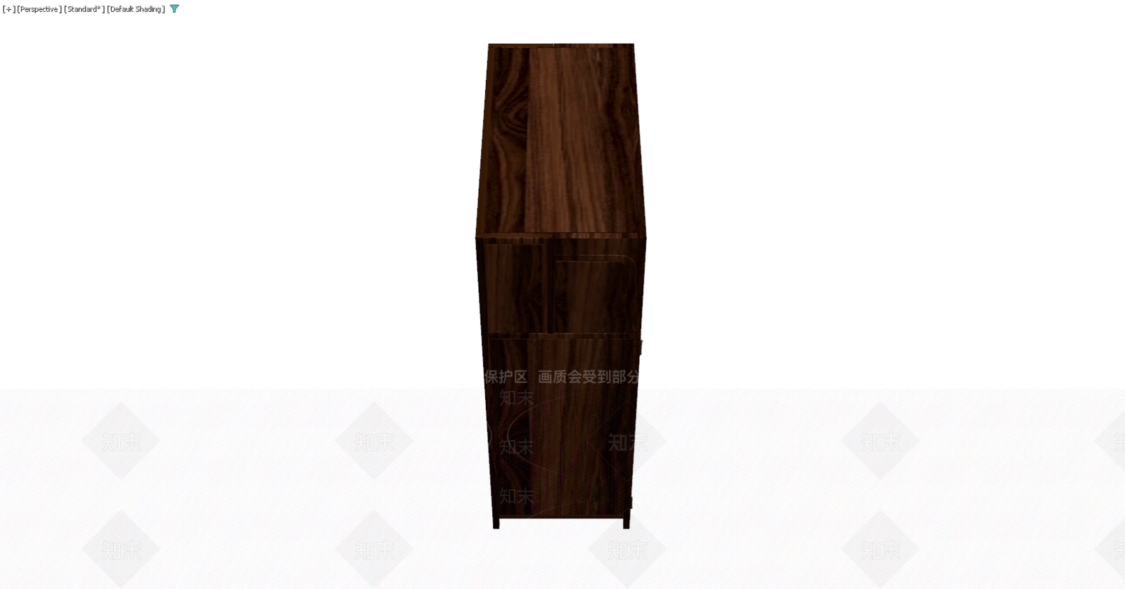 深色木纹储物柜3D模型下载【ID:1229583268】