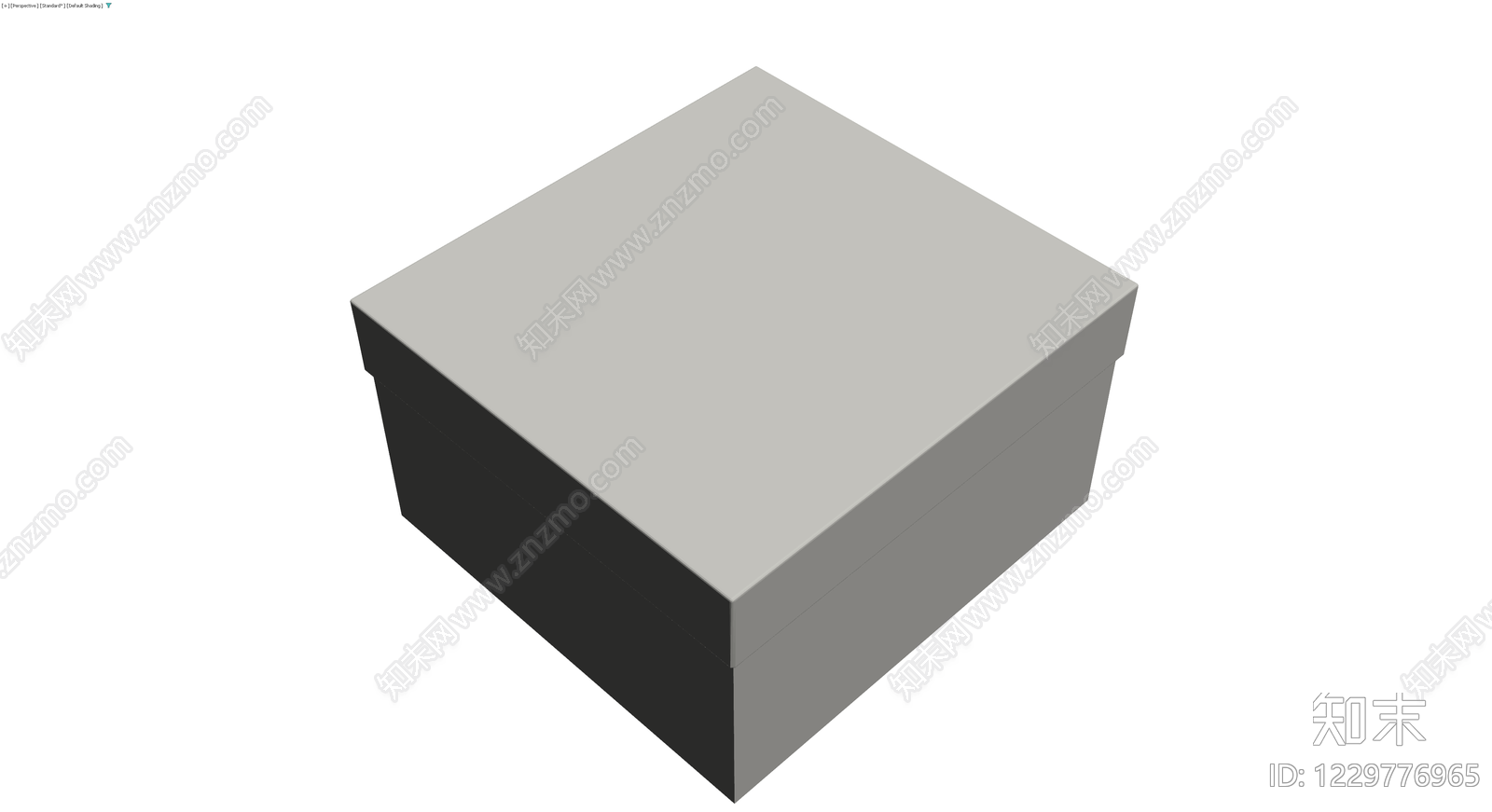 带把手储物盒灰模3D模型下载【ID:1229776965】
