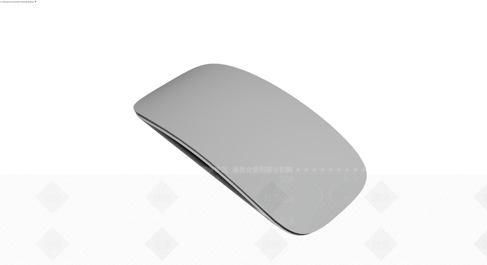 流线型无线鼠标模型3D模型下载【ID:1230096238】
