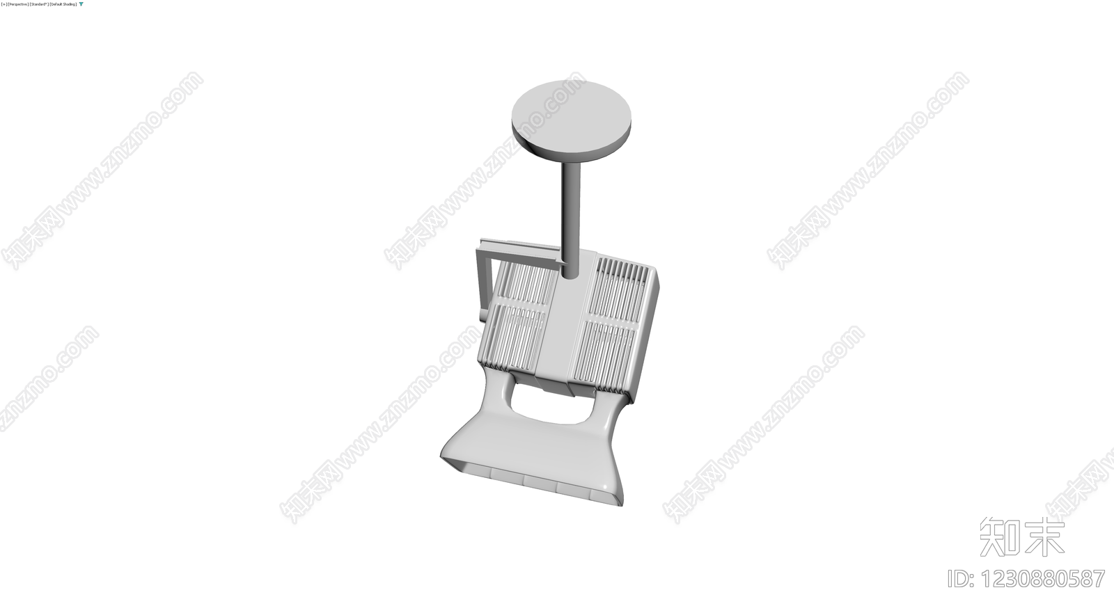现代造型吊灯灯具3D模型下载【ID:1230880587】