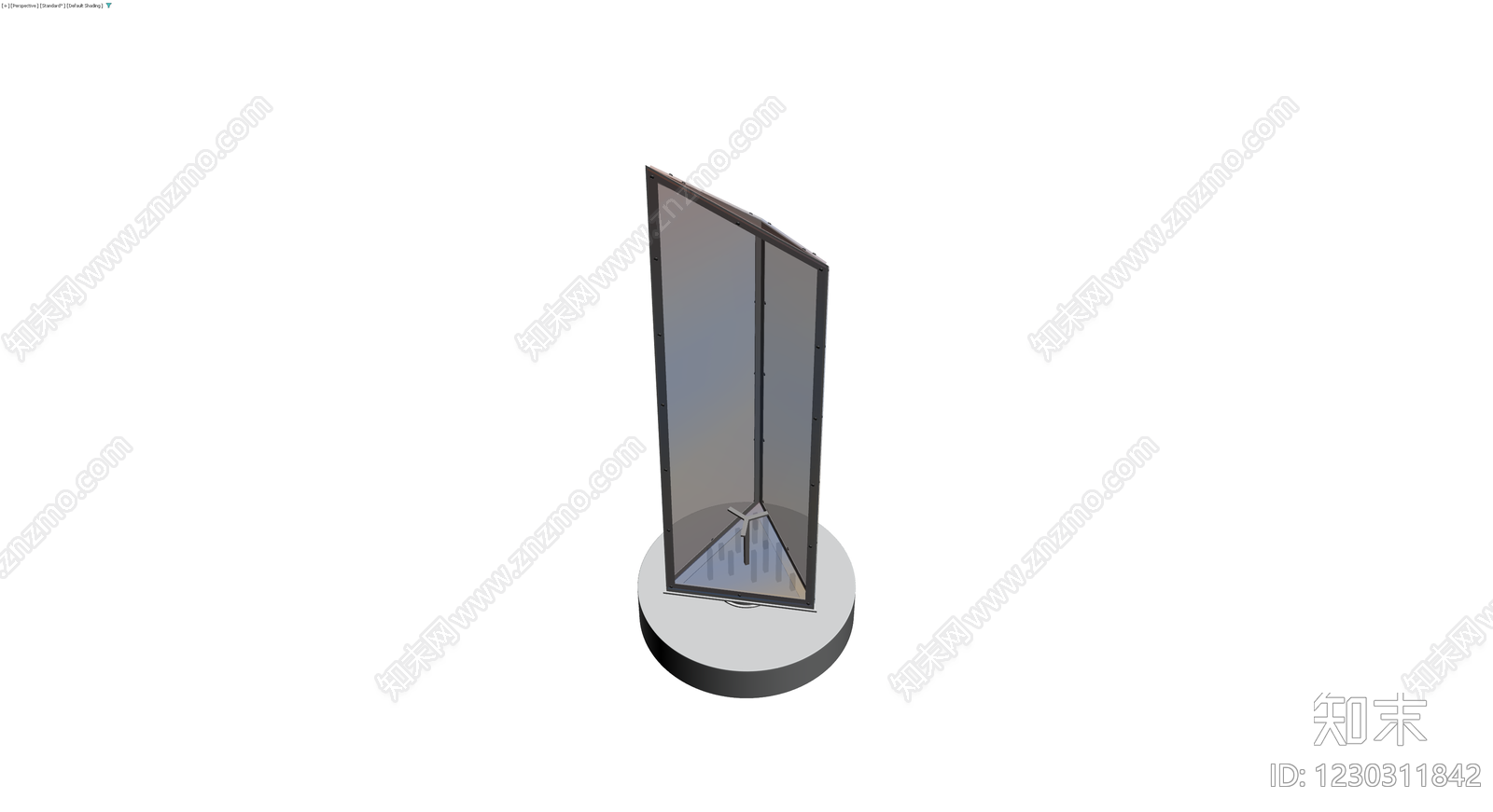 现代风格玻璃展示柜3D模型下载【ID:1230311842】