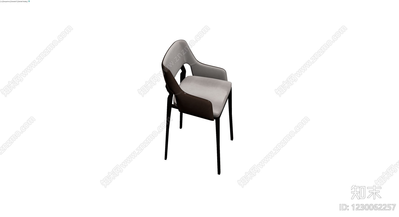 现代高脚餐椅模型3D模型下载【ID:1230062257】