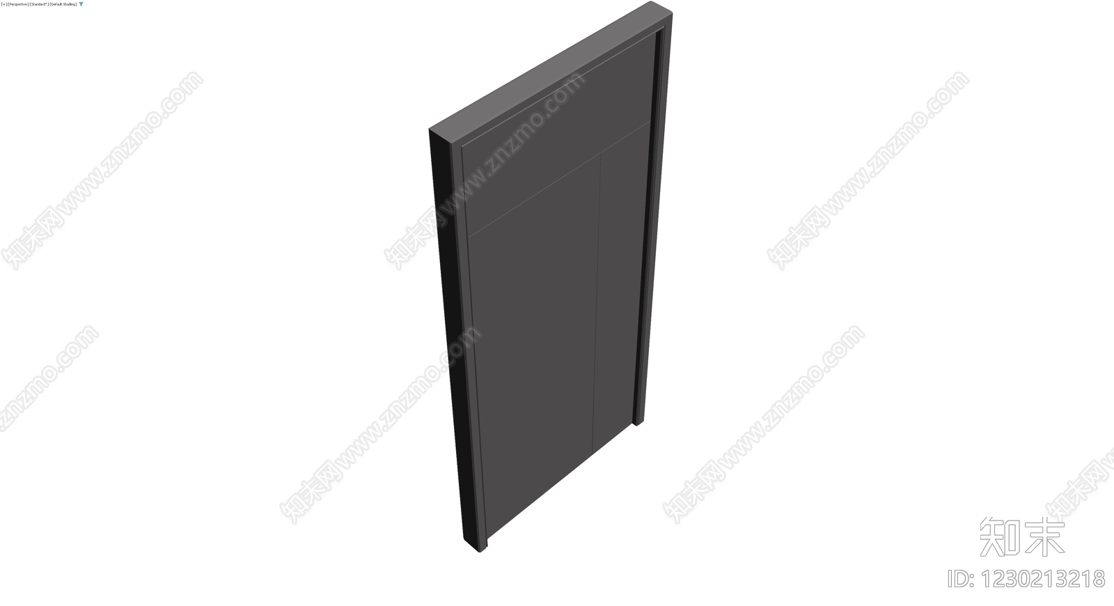 现代风格智能入户门3D模型下载【ID:1230213218】
