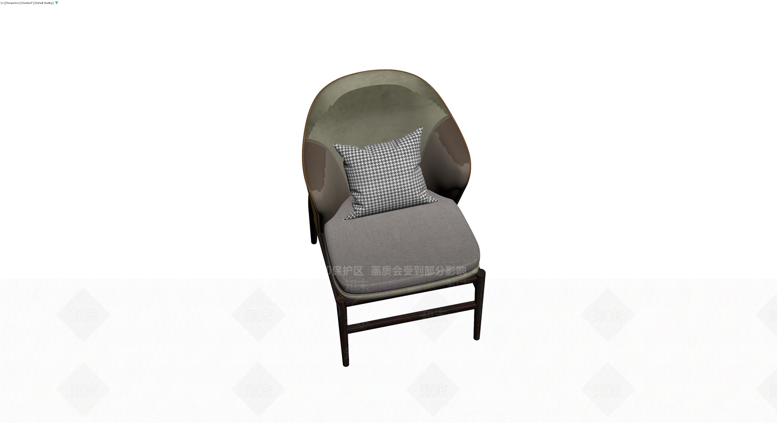 现代风格单人休闲椅3D模型下载【ID:1230621147】