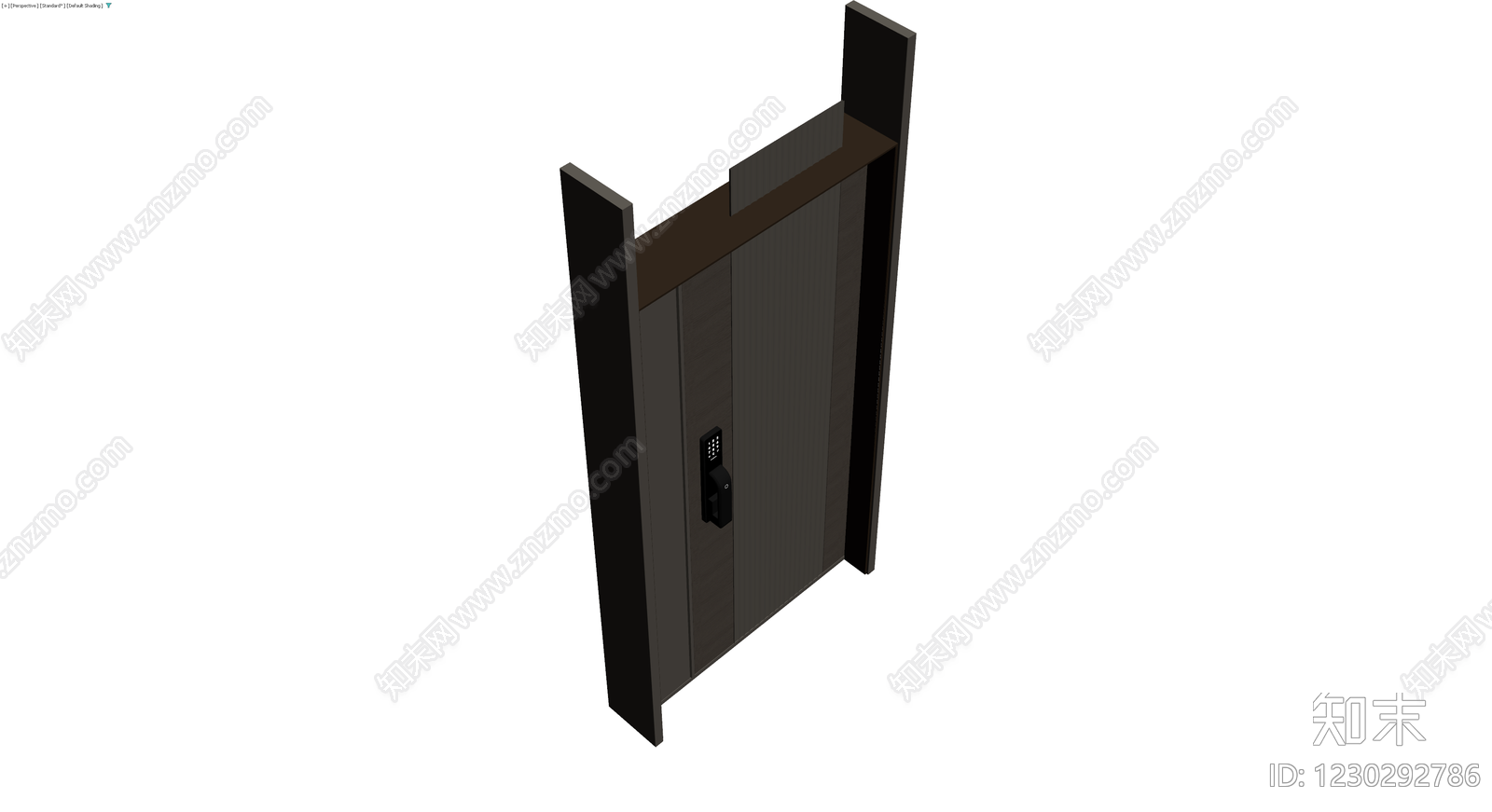 现代入户门模型3D模型下载【ID:1230292786】