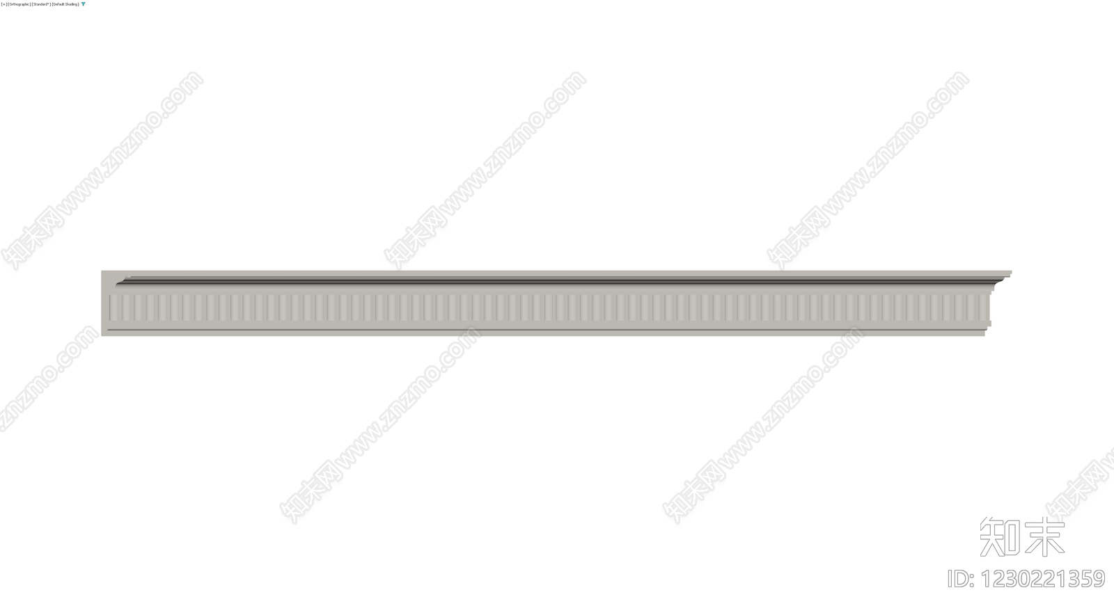 装饰线条模型3D模型下载【ID:1230221359】