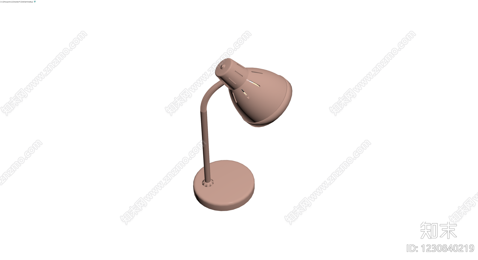 复古风格台灯模型3D模型下载【ID:1230840219】