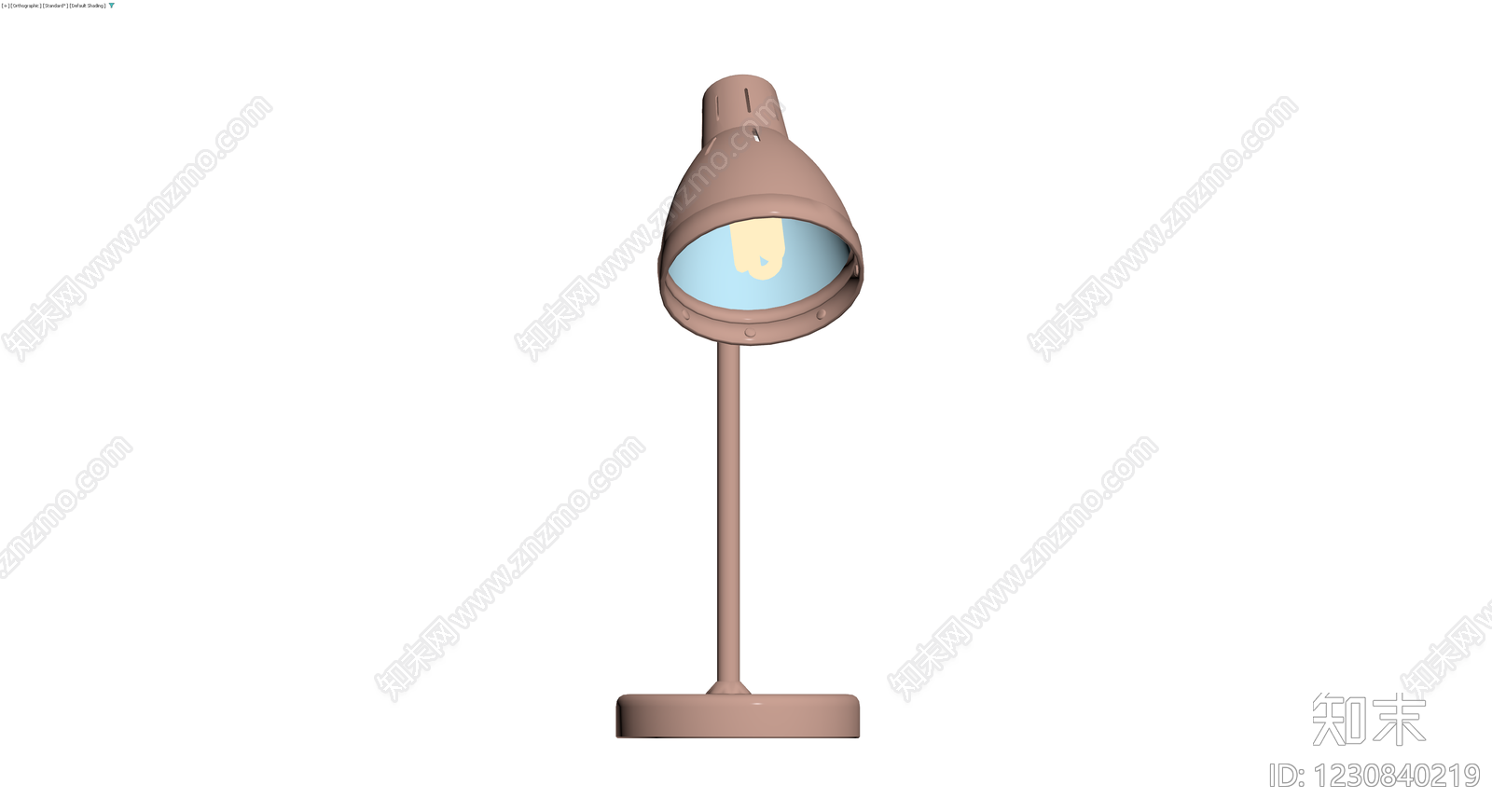 复古风格台灯模型3D模型下载【ID:1230840219】