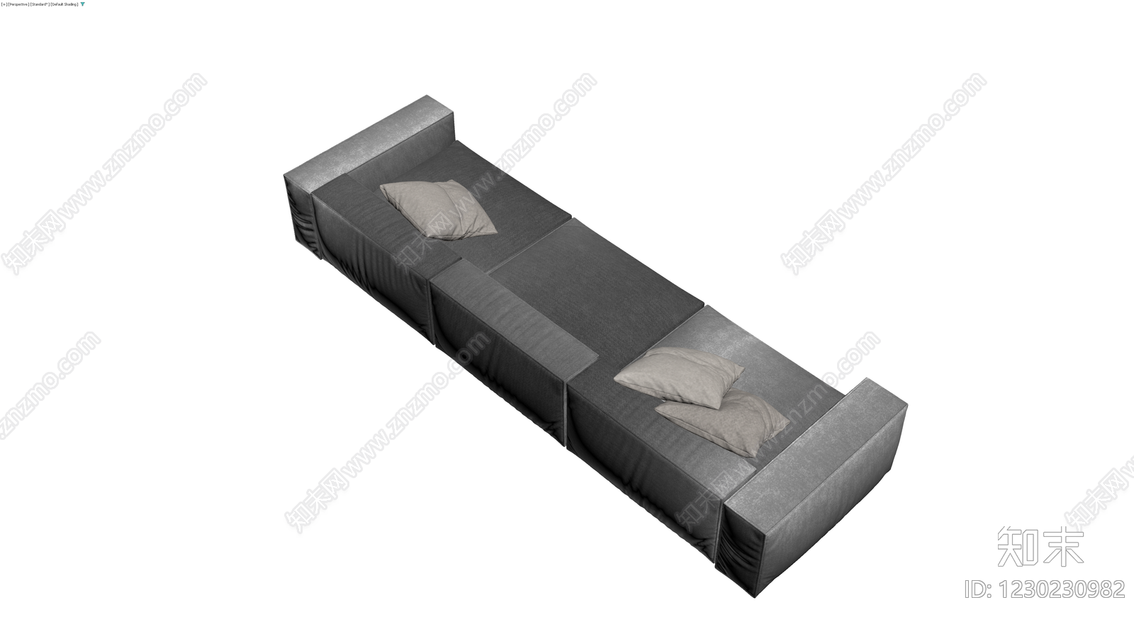 模块化组合沙发模型3D模型下载【ID:1230230982】