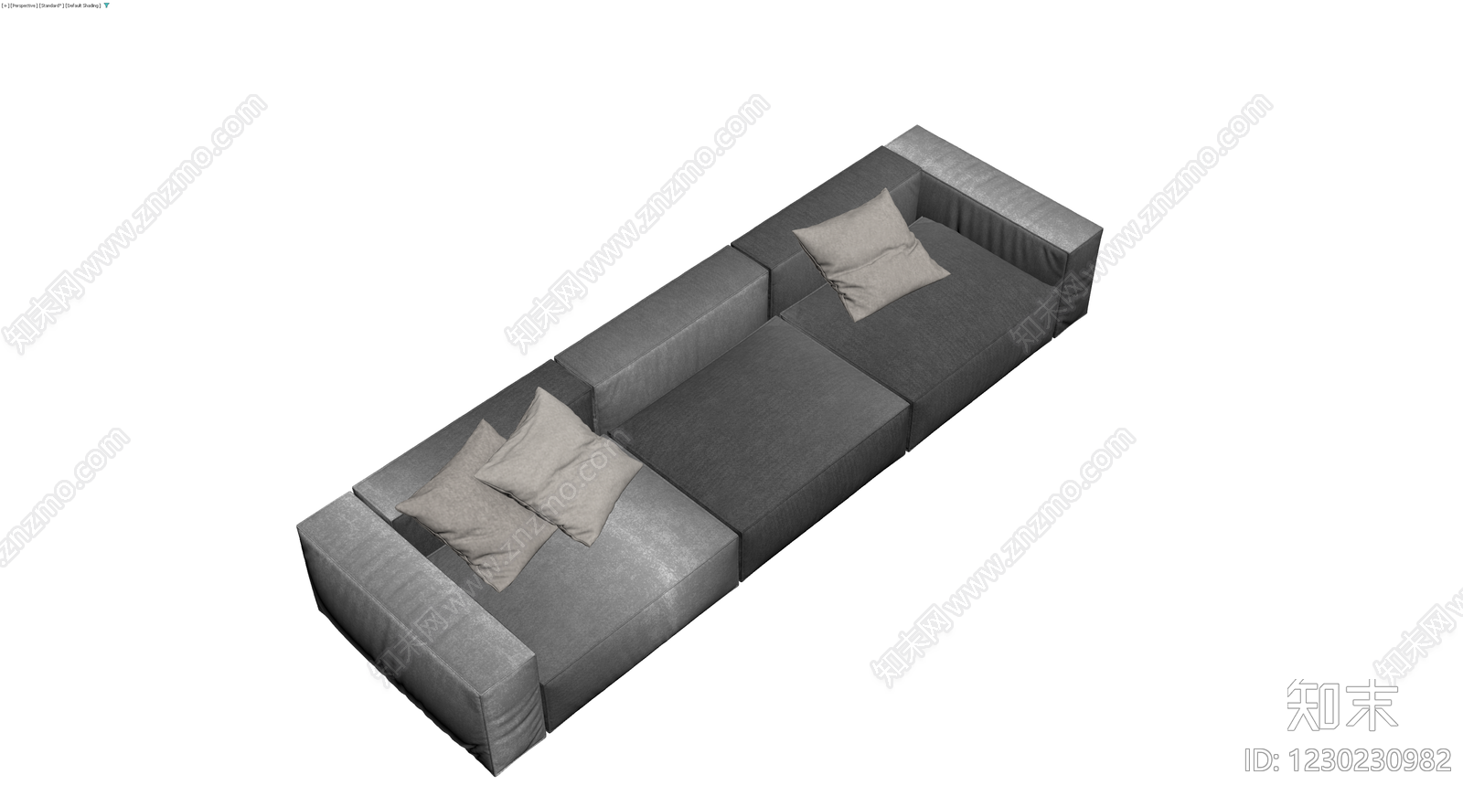 模块化组合沙发模型3D模型下载【ID:1230230982】
