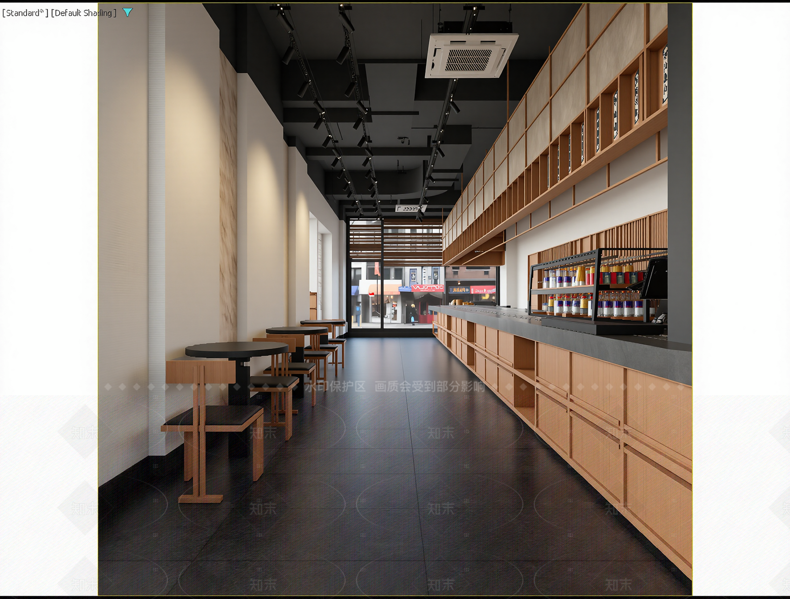 复古咖啡厅3D模型下载【ID:1214921943】