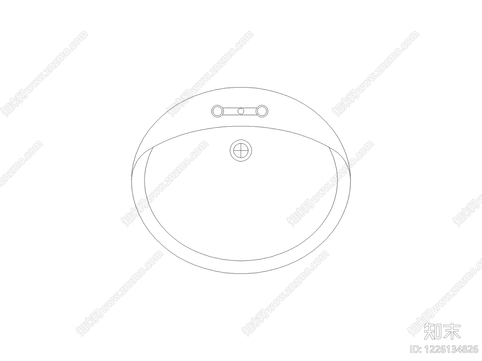 卫浴设施cad施工图下载【ID:1226134826】