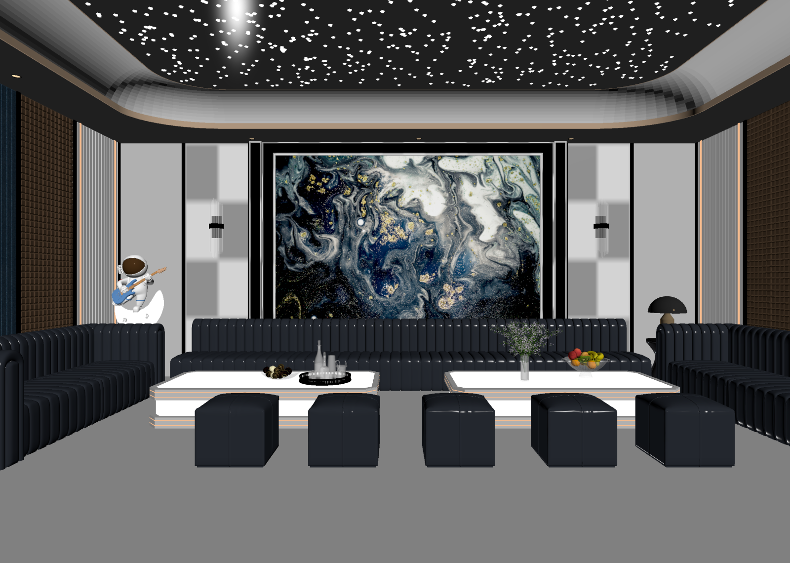 现代酒吧3D模型下载【ID:1214342663】
