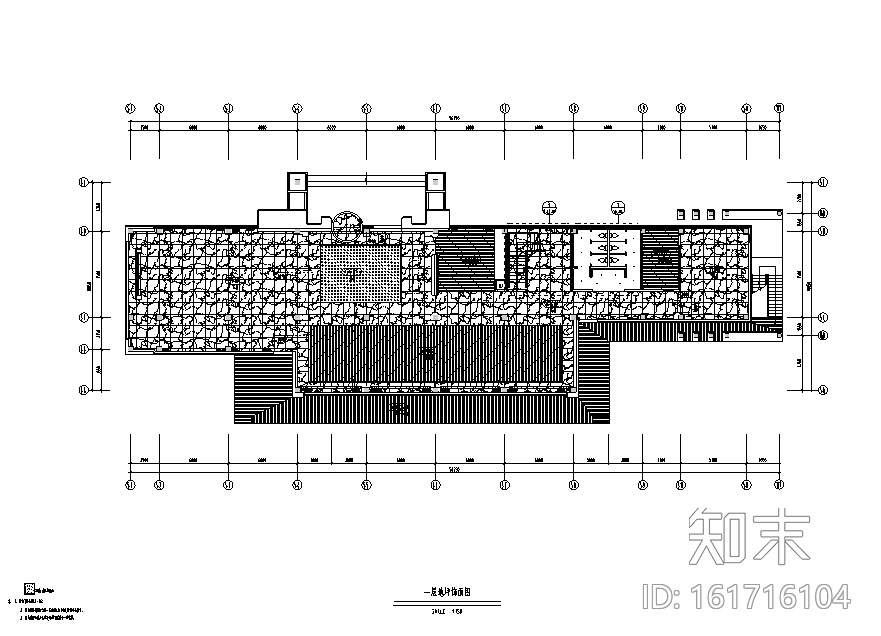 [山东]青岛售楼处设计施工图（附效果图）cad施工图下载【ID:161716104】