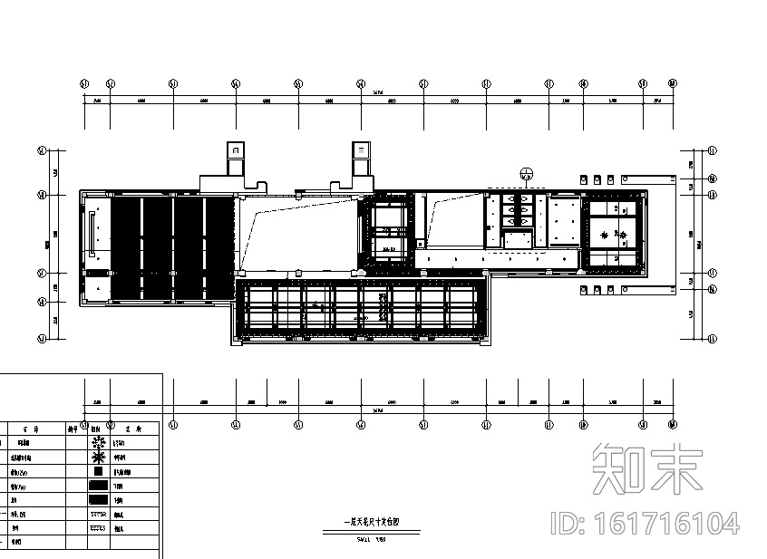 [山东]青岛售楼处设计施工图（附效果图）cad施工图下载【ID:161716104】