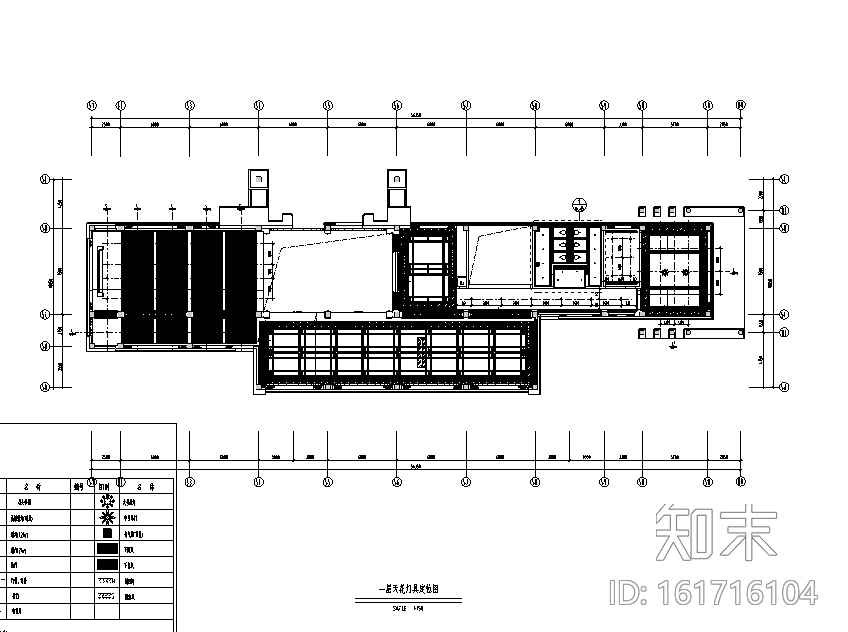 [山东]青岛售楼处设计施工图（附效果图）cad施工图下载【ID:161716104】