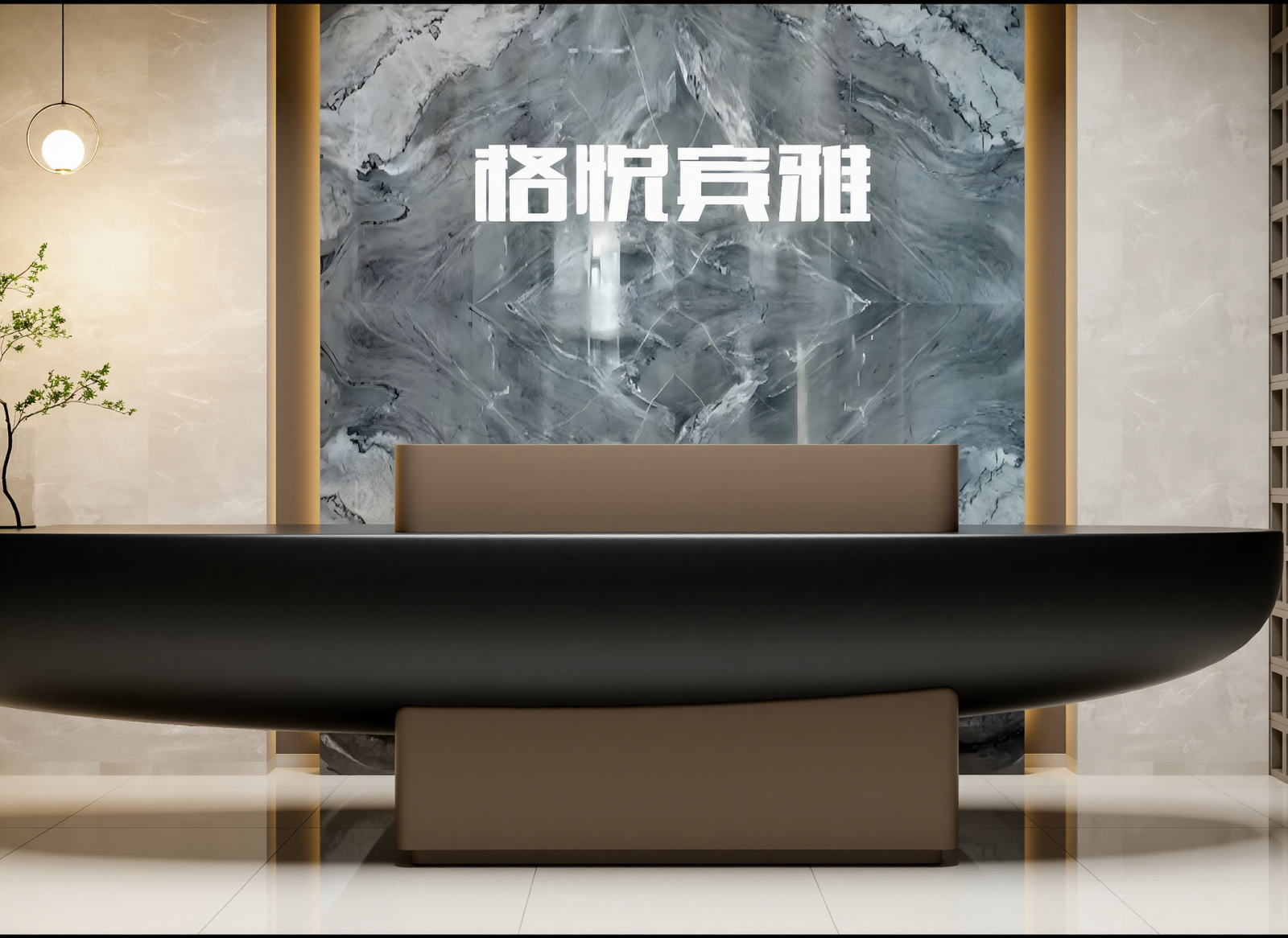 现代瓷砖展厅3D模型下载【ID:1214704933】