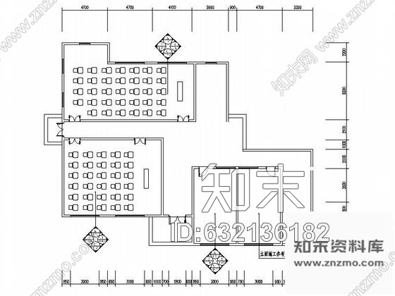 施工图广东历史文化名城初级院校高档音乐楼装修施工图cad施工图下载【ID:632136182】