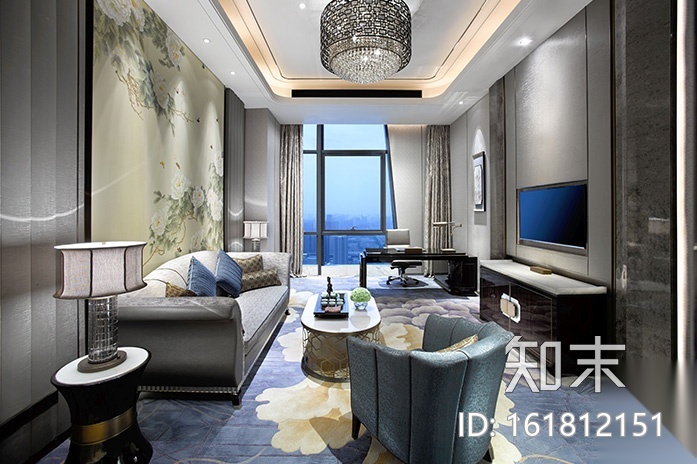 [河南]知名地产文华酒店室内施工图+实景图cad施工图下载【ID:161812151】