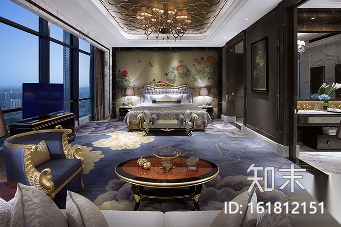 [河南]知名地产文华酒店室内施工图+实景图cad施工图下载【ID:161812151】