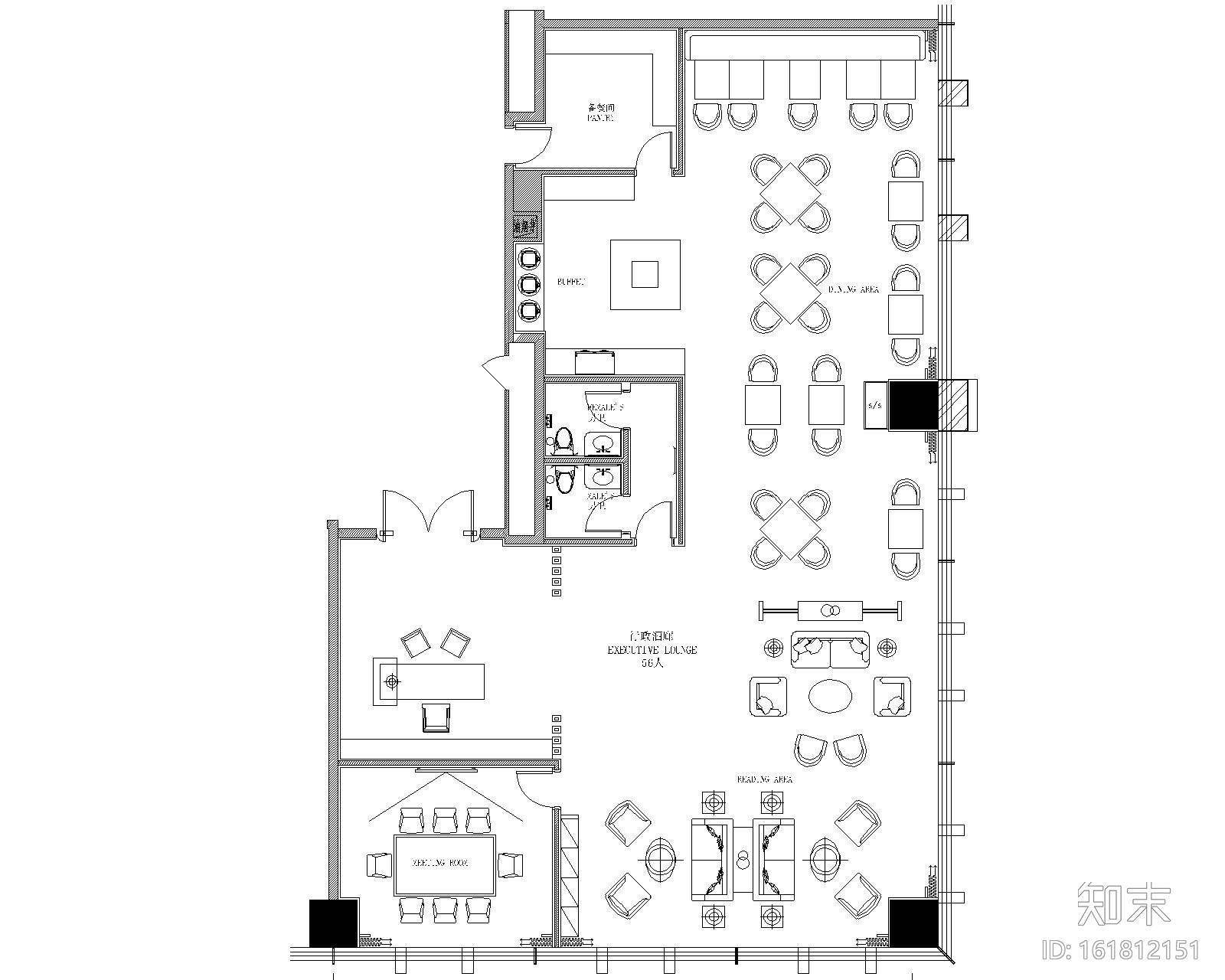 [河南]知名地产文华酒店室内施工图+实景图cad施工图下载【ID:161812151】