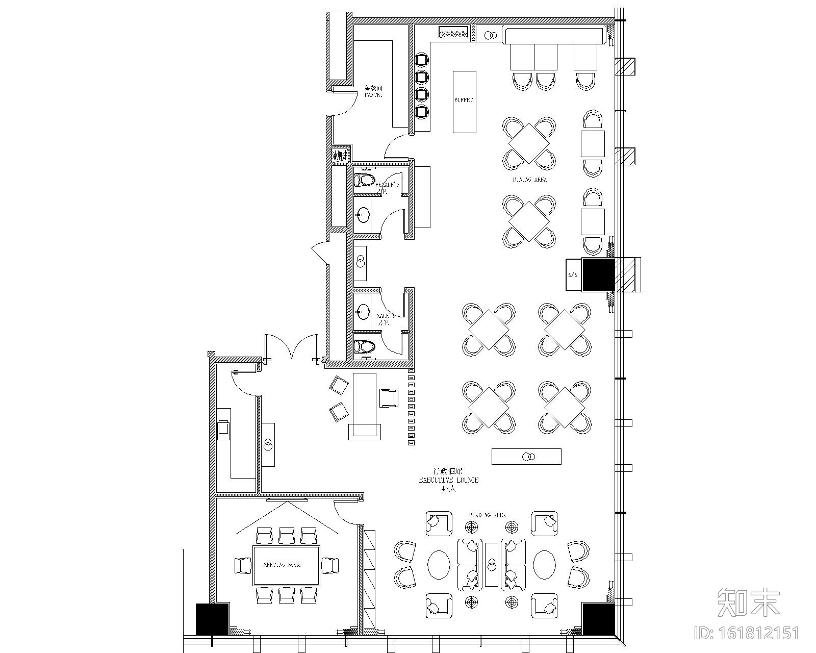 [河南]知名地产文华酒店室内施工图+实景图cad施工图下载【ID:161812151】