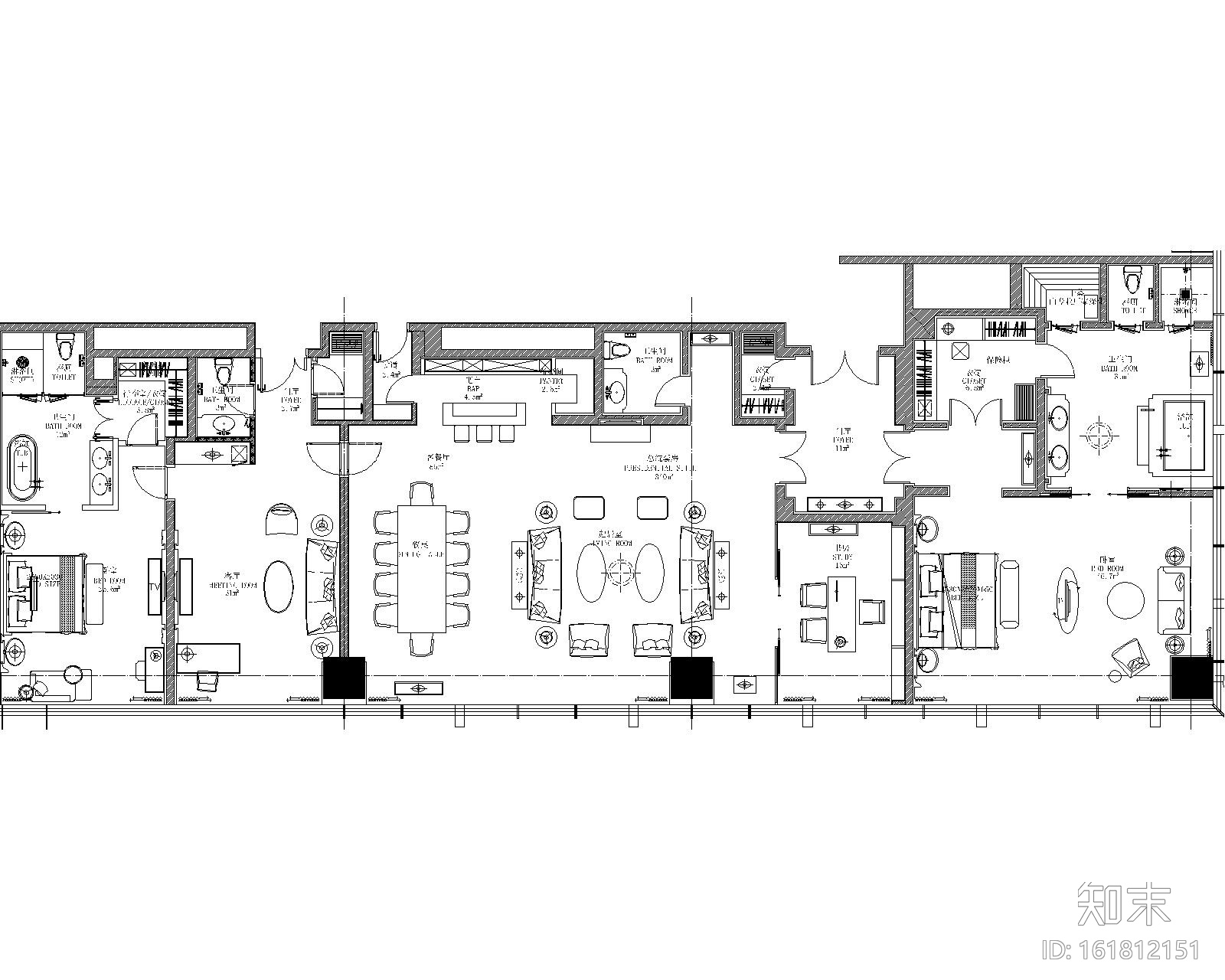 [河南]知名地产文华酒店室内施工图+实景图cad施工图下载【ID:161812151】