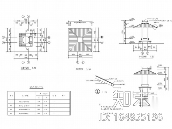 [浙江]城市道路园林景观设计全套施工图cad施工图下载【ID:164855196】