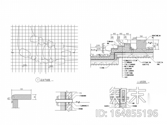 [浙江]城市道路园林景观设计全套施工图cad施工图下载【ID:164855196】